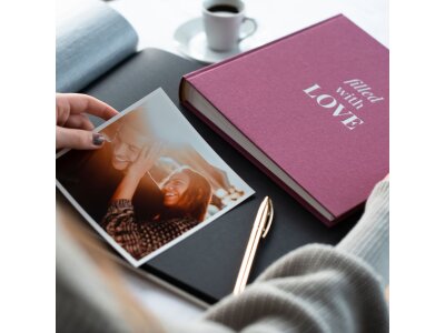 Свадебный альбом с чёрными страницами