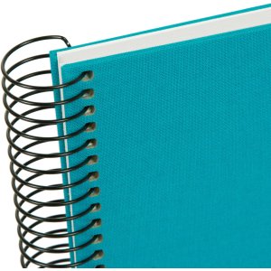 Спіральний альбом Goldbuch Bella Vista бірюзовий 25x17 см 40 білих сторінок