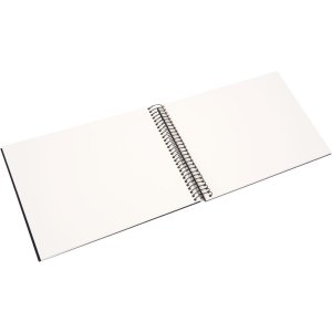Спіральний альбом Goldbuch Bella Vista чорний 25x17 см 40 білих сторінок