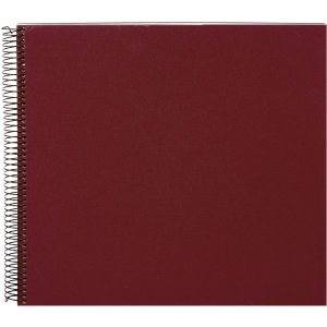 Спіральний альбом Goldbuch Bella Vista бордо 35x30 см 40 білих сторінок