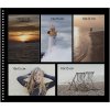 Спіральний альбом Goldbuch Bella Vista бірюзовий 35x30 см 40 чорних сторінок