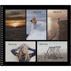 Альбом на спирали Goldbuch Bella Vista бирюзовый 35x30 см 40 черных страниц