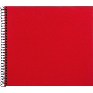 Альбом на спирали Goldbuch Bella Vista красный 35x30 см 40 черных страниц