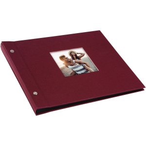 Альбом Goldbuch screw-top Bella Vista бордо 30x25 см 40 черных страниц