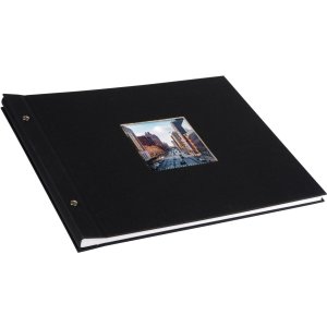 Альбом на гвинтах Goldbuch Bella Vista чорний 39x31 см 40 білих сторінок