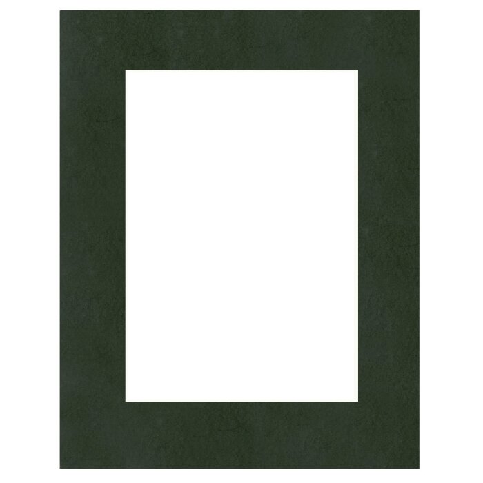 Готовый passe-partout 50 x 70 см на черном 40 x 50 см