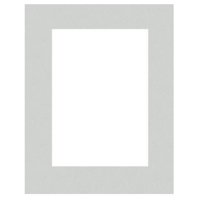 Готовое паспарту 50 x 70 см на сером 40 x 50 см