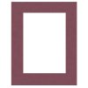 Готовое паспарту 20 x 25 см на ежевике 13 x 18 см