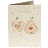 Goldbuch Glückwunschkarte APPLE & PEAR Zur Hochzeit 12x17,5 cm