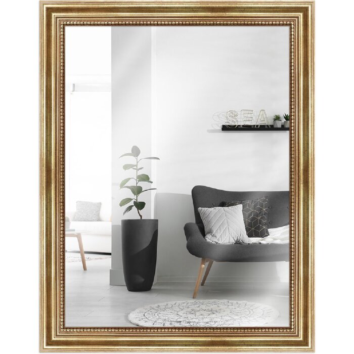 MendeFrames Wandspiegel H450 Antik gold 20x40 cm