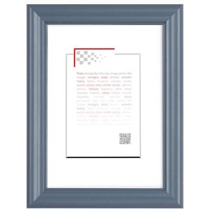 Деревяна рамка Circee 18x24 см сіра