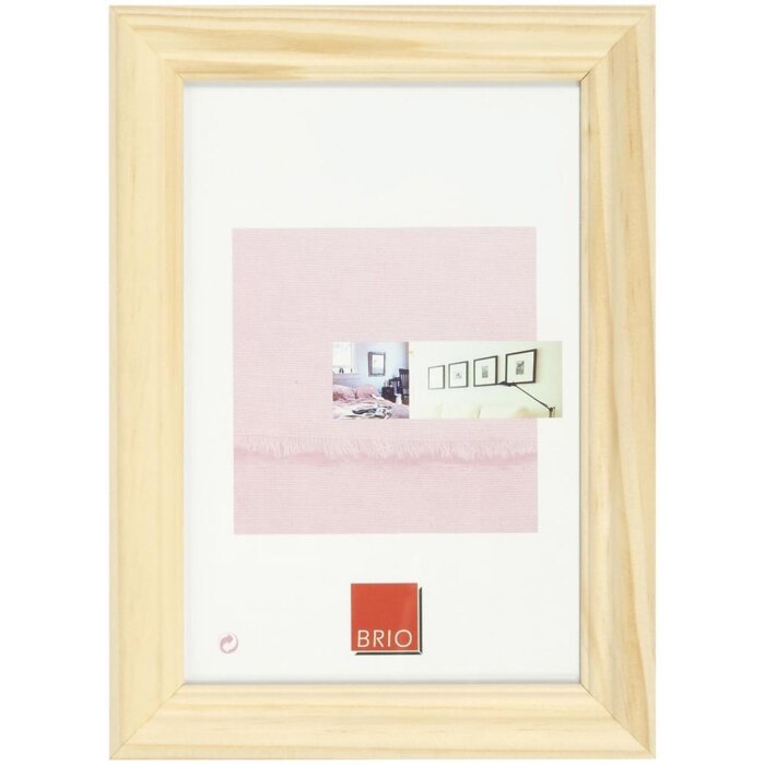 Канотьє деревяна рама Circee 18x24 см натуральна