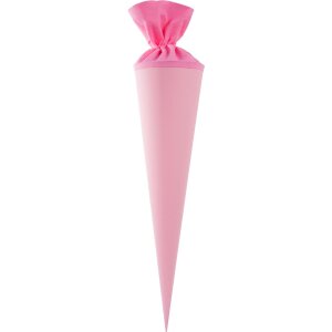 Goldbuch Schultüte rosa 70 cm aus Buntkarton mit...