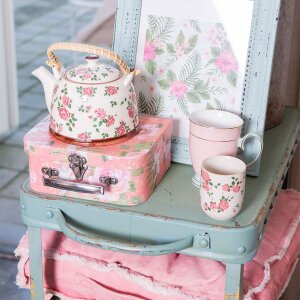 6CETE0021 Чайник цветной Clayre Eef