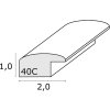 Деревянная рамка S40C Deknudt 40x50 см натуральная
