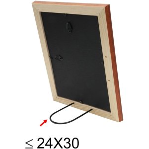 Деревяна рамка S40C Deknudt 18x24 см коричнева