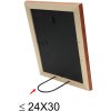 Деревяна рамка S40C Deknudt 18x24 см коричнева