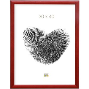 Деревяна рамка S40C Deknudt 24x30 см червона