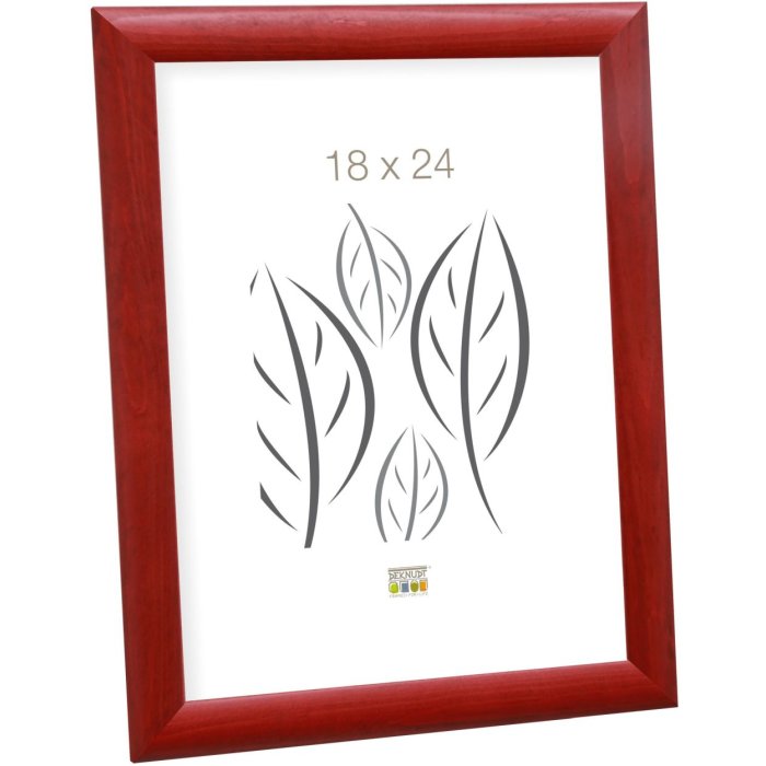 Деревяна рамка S40C Deknudt 30x40 см червона