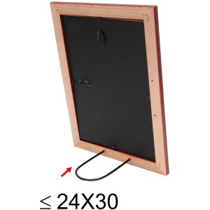 Деревяна рамка S40C Deknudt 30x40 см червона