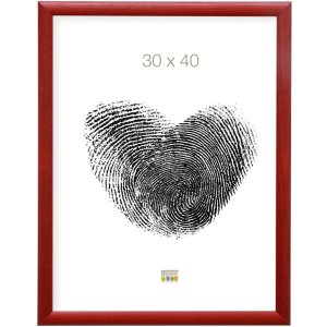 Деревянная рамка S40C Deknudt 40x50 см красная