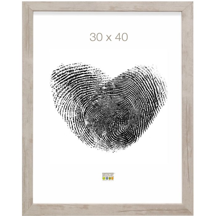 Деревянная рамка S45R блок лепнины 13x18 см светлый