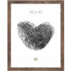 Деревянная рамка S45R для лепки блоков 20x25 см коричневая