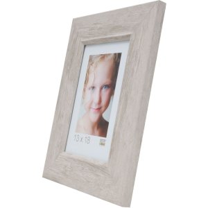 Деревянная рамка S48SH 18x24 см светлого цвета