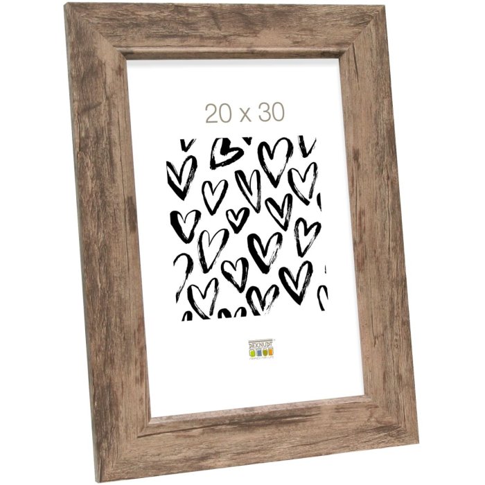 Деревянная рамка S48SH 20x30 см коричневая