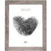 Деревянная рамка S48SH 20x20 см серо-бежевая