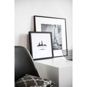 Деревяна знімна рамка Quadrum 30x42 см сіра