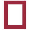 Паспарту 24x30 см - 15x20 см Rosso Cardinale