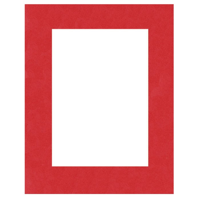 Паспарту 28x35 см - 18x24 см Rosso Ciliegia