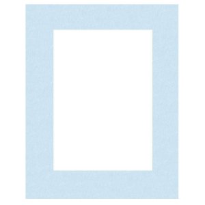 Паспарту 30x40 см - 18x24 см Perg Blue