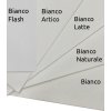Паспарту 50x50 см - 40x40 см Bianco Artico