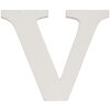 Буква V - МДФ 9x8 см