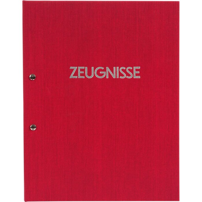 Goldbuch Zeugnismappe Colours rot