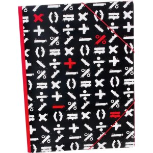 Sammelmappe A3 Einstein schwarz, hochwertiger...