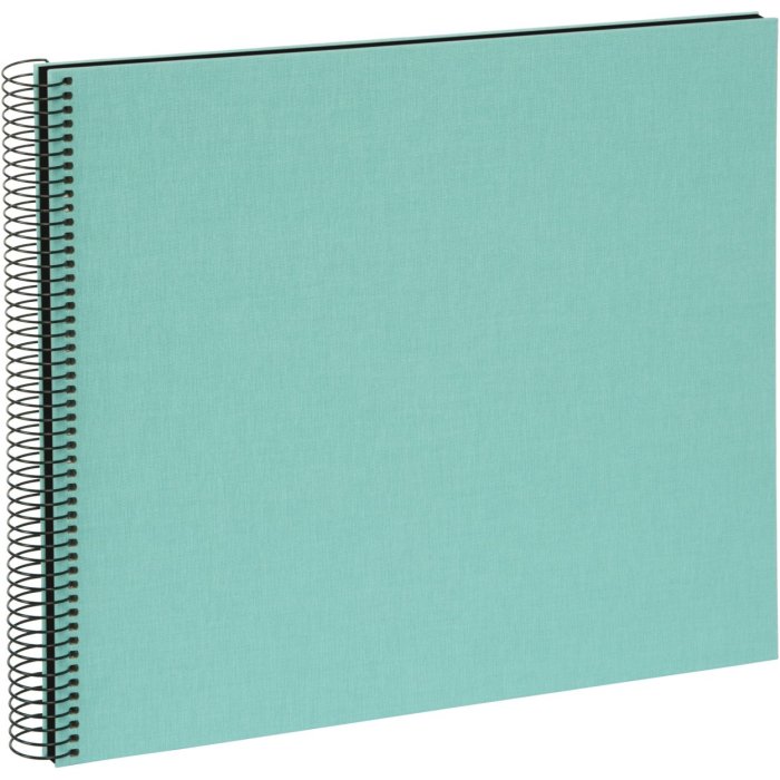 Альбом на спирали Goldbuch Bella Vista aqua 35x30 см 40 черных страниц