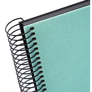 Альбом на спирали Goldbuch Bella Vista aqua 35x30 см 40 черных страниц