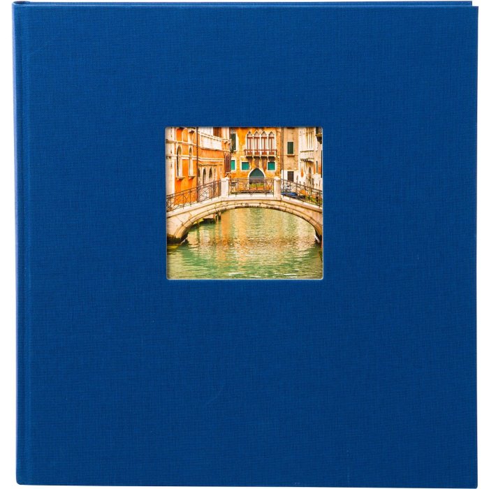 Фотоальбом Goldbuch Bella Vista голубой 30x31 см 60 черных страниц