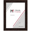 MendeFrames Holzrahmen H740 schwarz 28x35 cm mit Normalglas