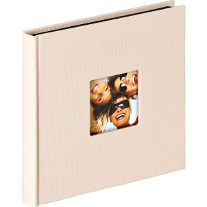 Вальтер малый фотоальбом FUN 18x18 см 30 черных страниц