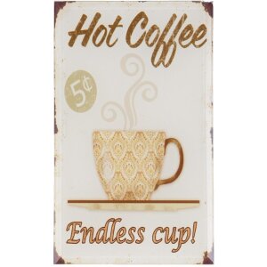 63226 Clayre Eef Bild auf Eisen 10x17 cm