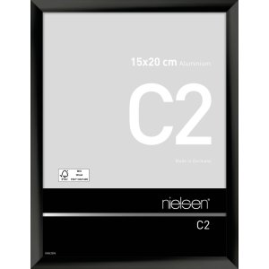 Алюмінієва рамка Nielsen C2 15x20 см анодована чорна...