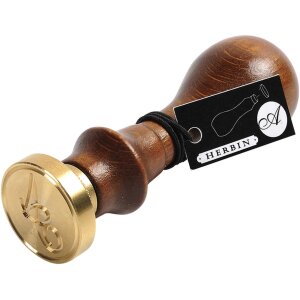 J. Herbin Siegel rund Holzgriff Buchstabe A bis Z kursiv...