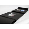 Фотоальбом HNFD LONA linen 1000 фотографий 34,5x33 см 168 черных страниц