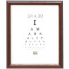 Класична деревяна рамка Deknudt S222H3 коричнева 30x40 см