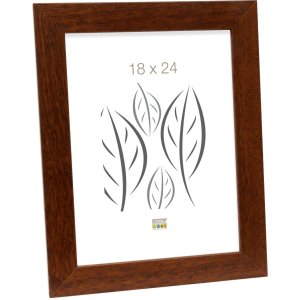Деревяна рамка S226H коричнева 20x20 см