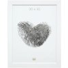 Деревянная рамка S226K 21x30 см белая